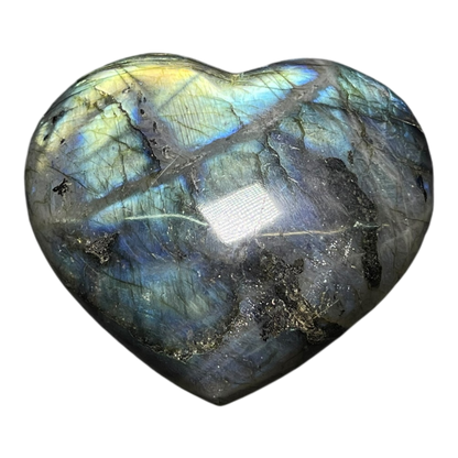 Labradorite Heart