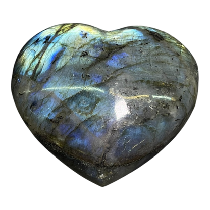 Labradorite Heart