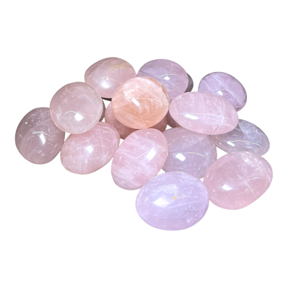 Rose Quartz Palm( 4 Pcs)