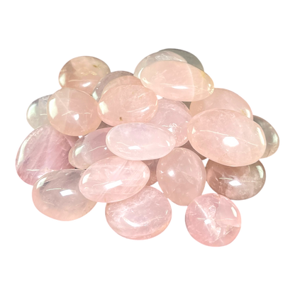 Rose Quartz Palm (10 Pcs Set)