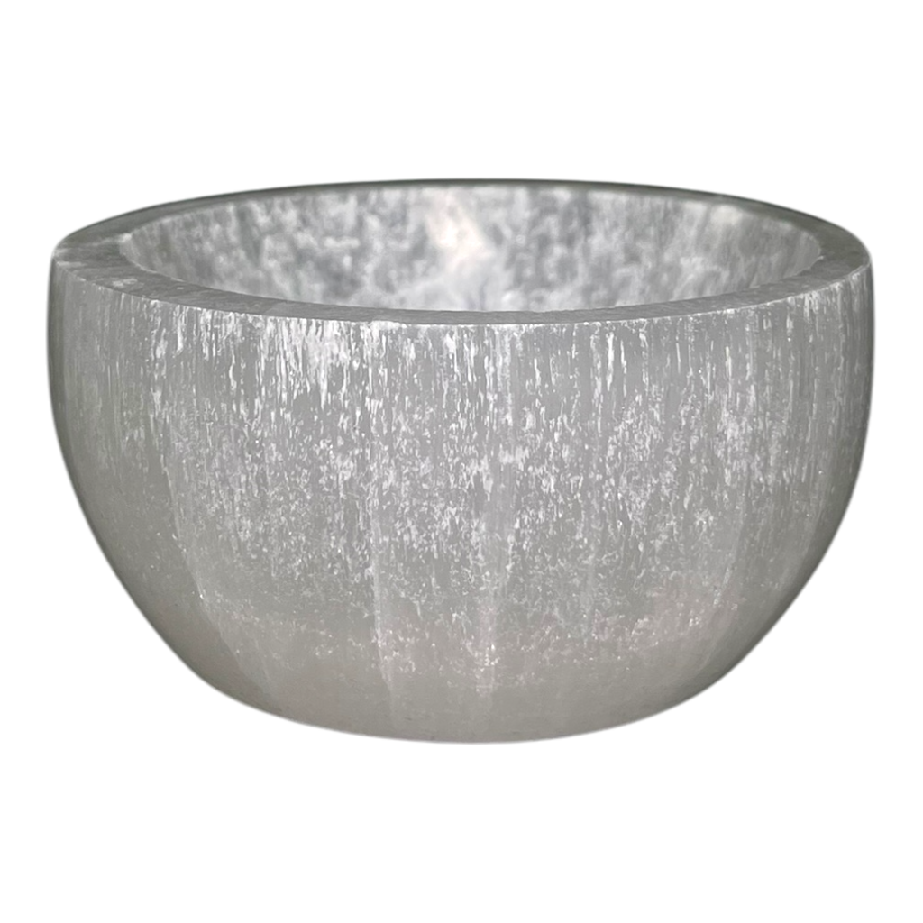 Selenite  White Bowl