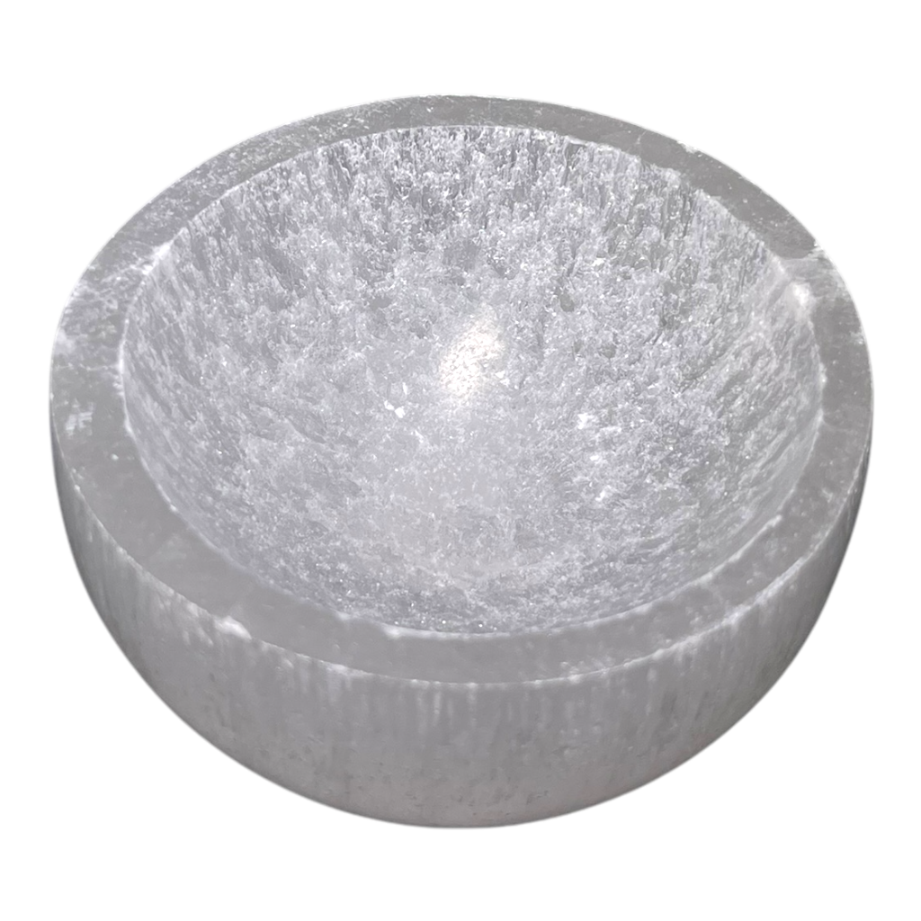 Selenite  White Bowl