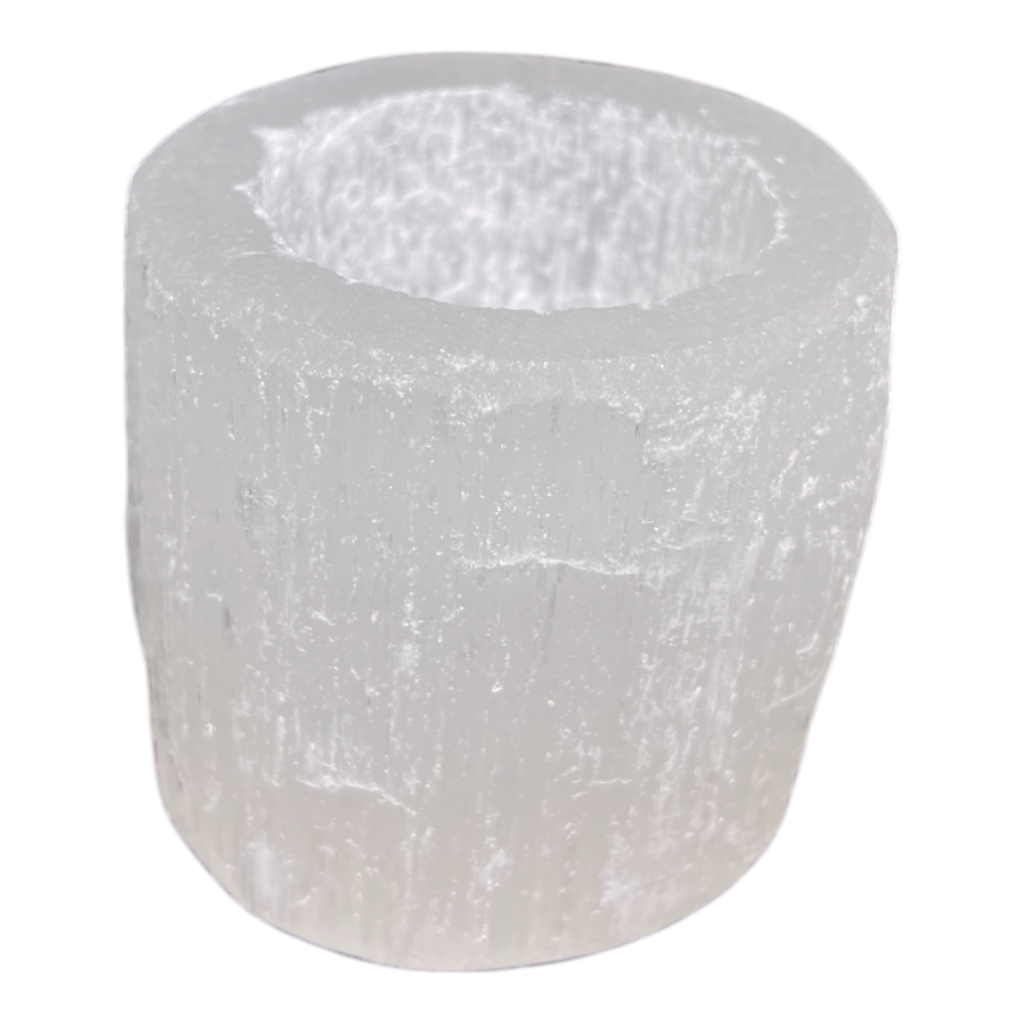Selenite Candle  Holder