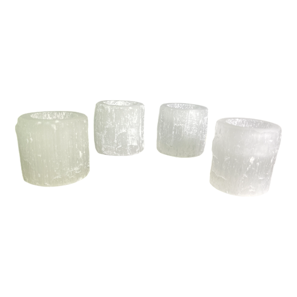 Selenite Candle  Holder