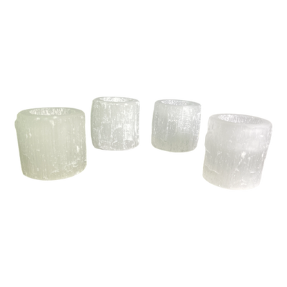 Selenite Candle  Holder
