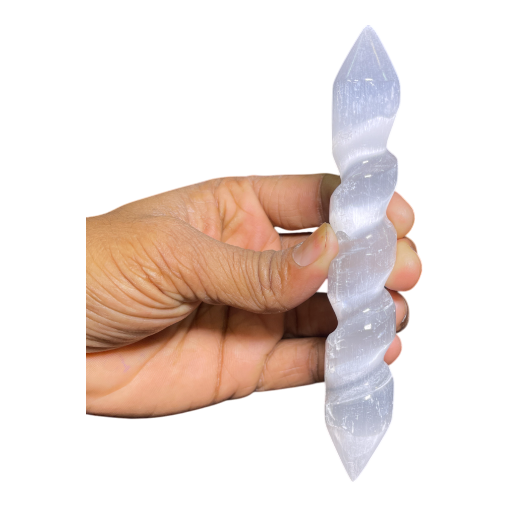 Selenite Wand