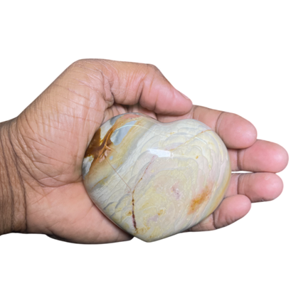 Polychrome Jasper Heart