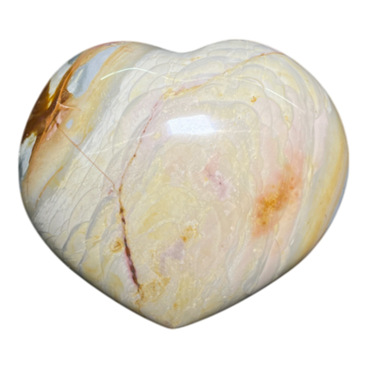 Polychrome Jasper Heart