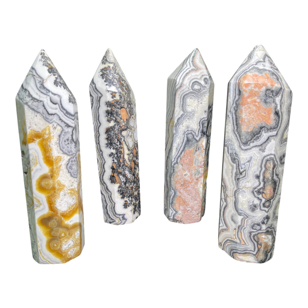 Zebra Calcite Tower