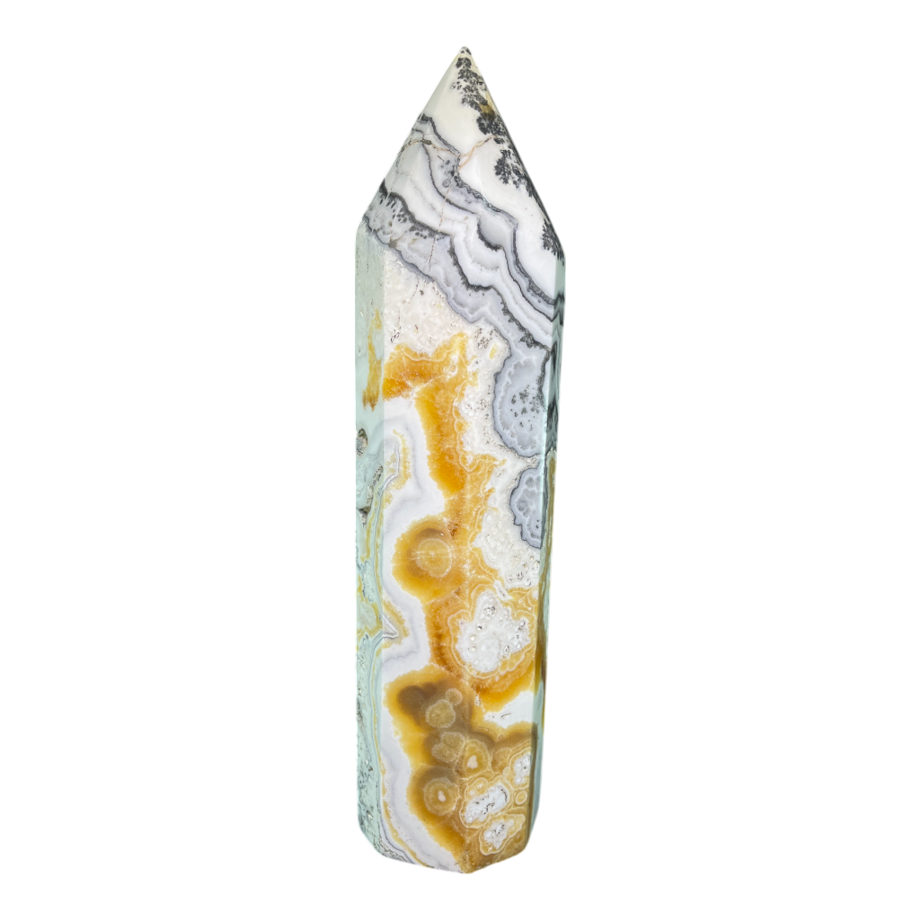 Zebra Calcite Tower
