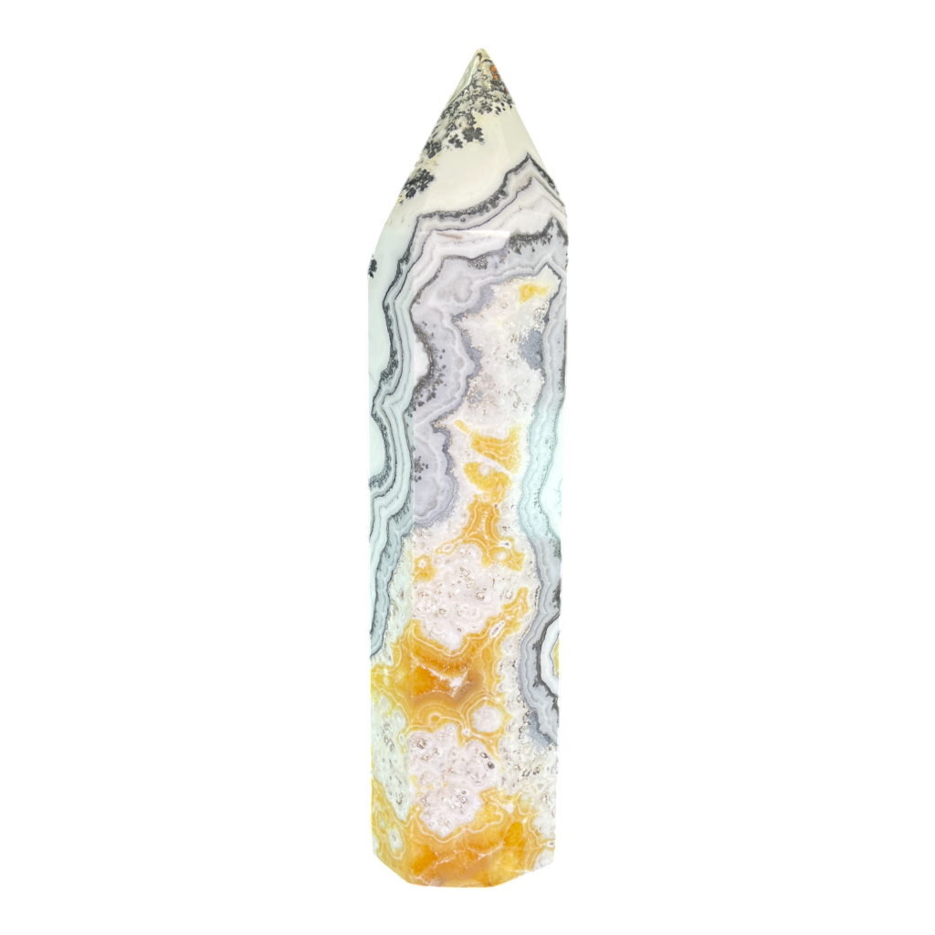 Zebra Calcite Tower