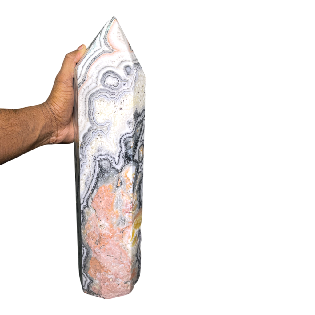 Zebra Calcite Tower