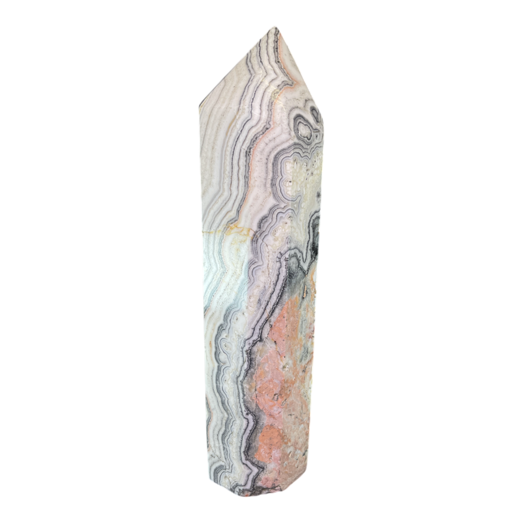 Zebra Calcite Tower