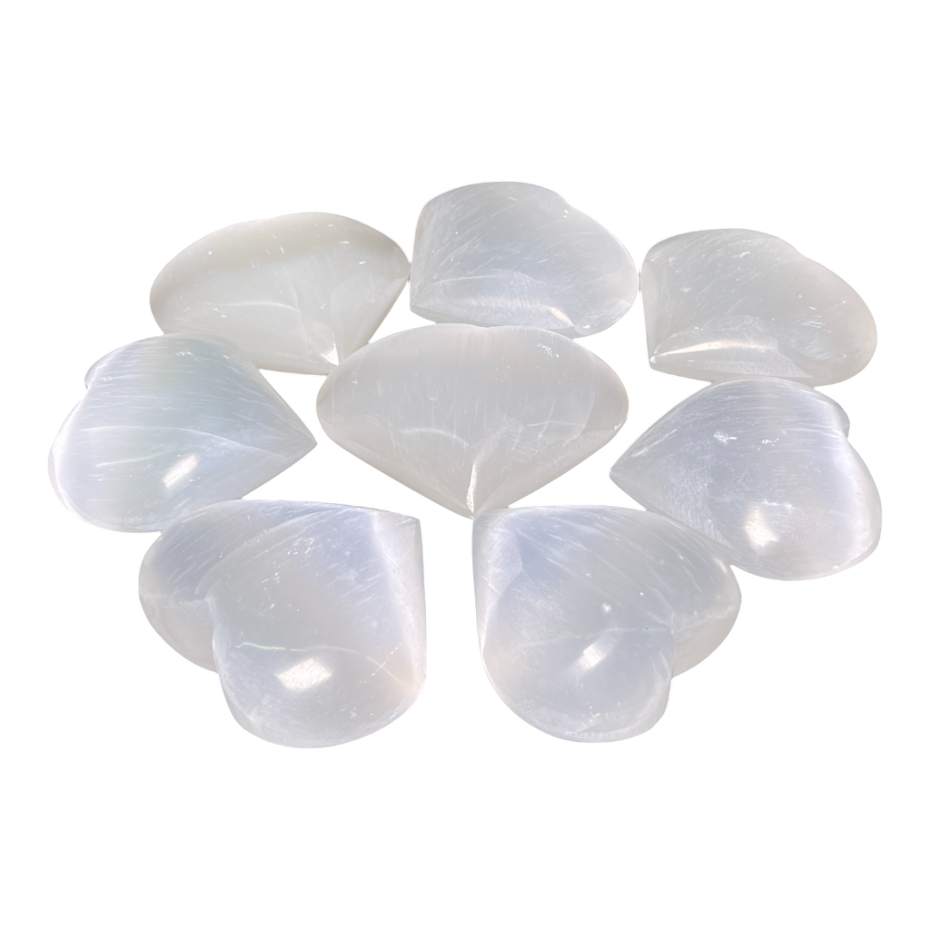 Selenite Heart