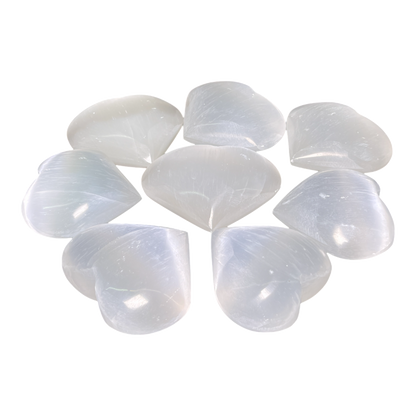 Selenite Heart