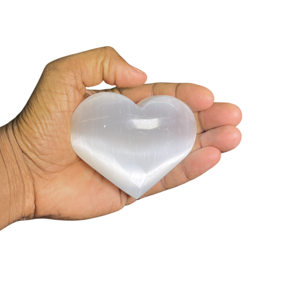 Selenite Heart