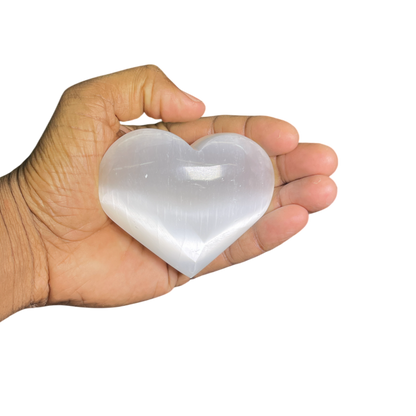 Selenite Heart