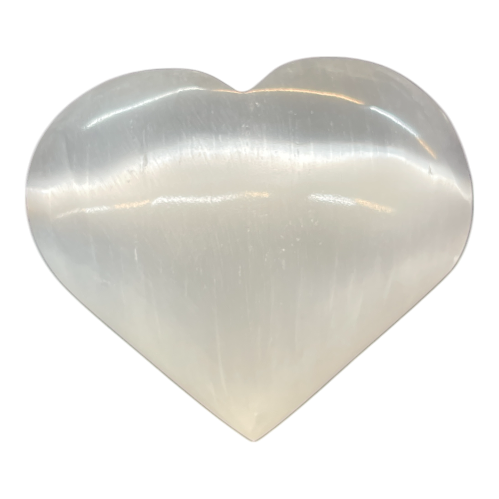 Selenite Heart