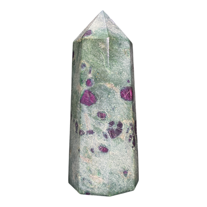 Ruby Fuchsite Tower