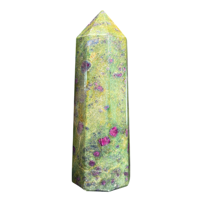 Ruby Fuchsite Tower