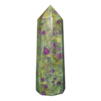 Ruby Fuchsite Tower