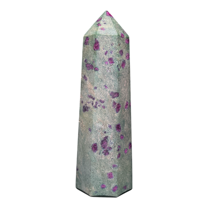 Ruby Fuchsite Tower