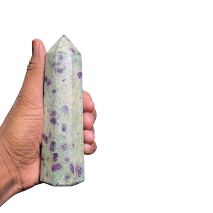 Ruby Fuchsite Tower