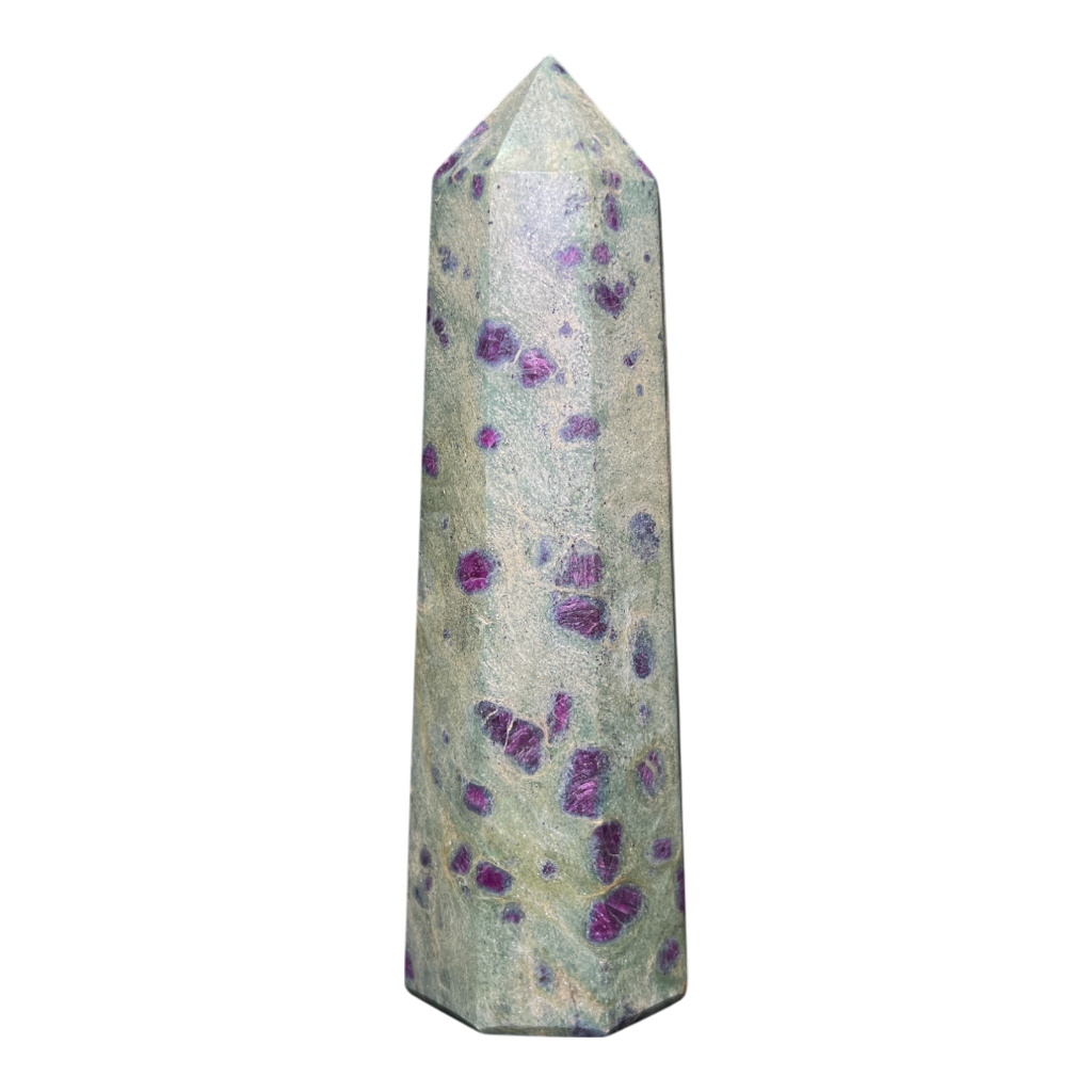 Ruby Fuchsite Tower