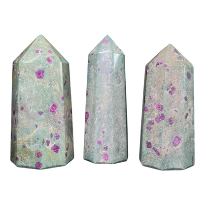 Ruby Fuchsite  Tower