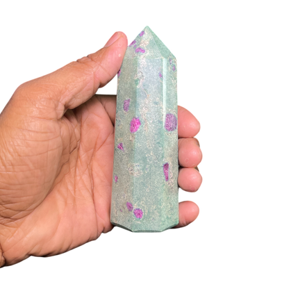 Ruby Fuchsite  Tower