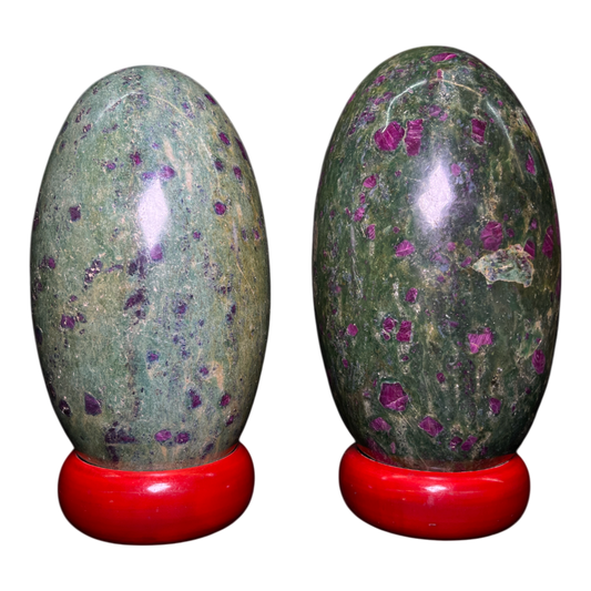 Ruby Fuchsite Lingam