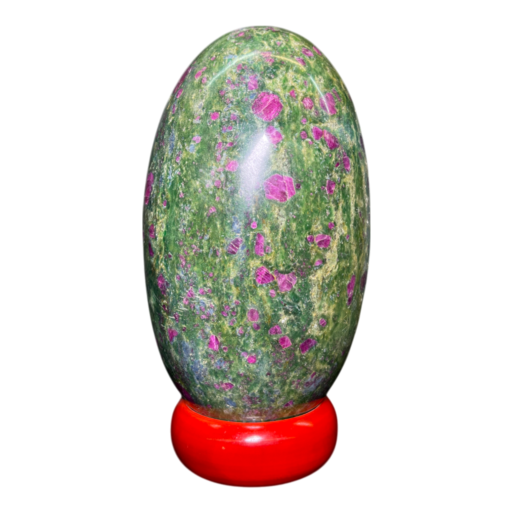 Ruby Fuchsite Lingam