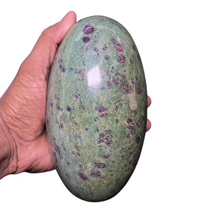 Ruby Fuchsite Lingam