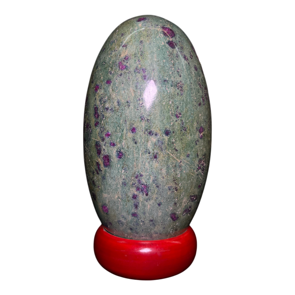 Ruby Fuchsite Lingam