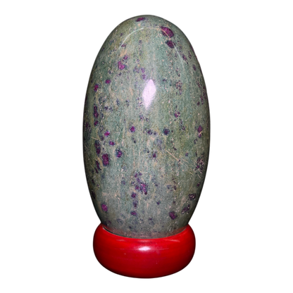 Ruby Fuchsite Lingam