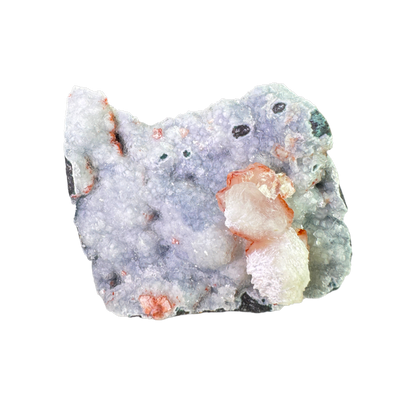Red Apophyllite With Mordenite and Stilbite