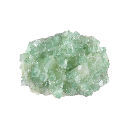 Green Apophyllite with Stilbite