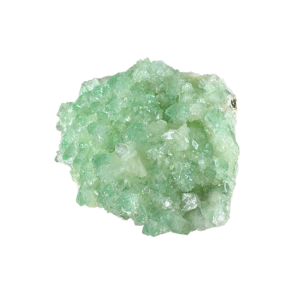 Green Apophyllite with Stilbite