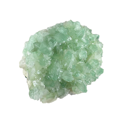 Green Apophyllite with Stilbite