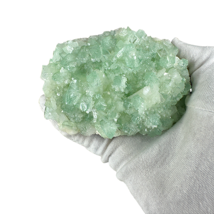 Green Apophyllite with Stilbite