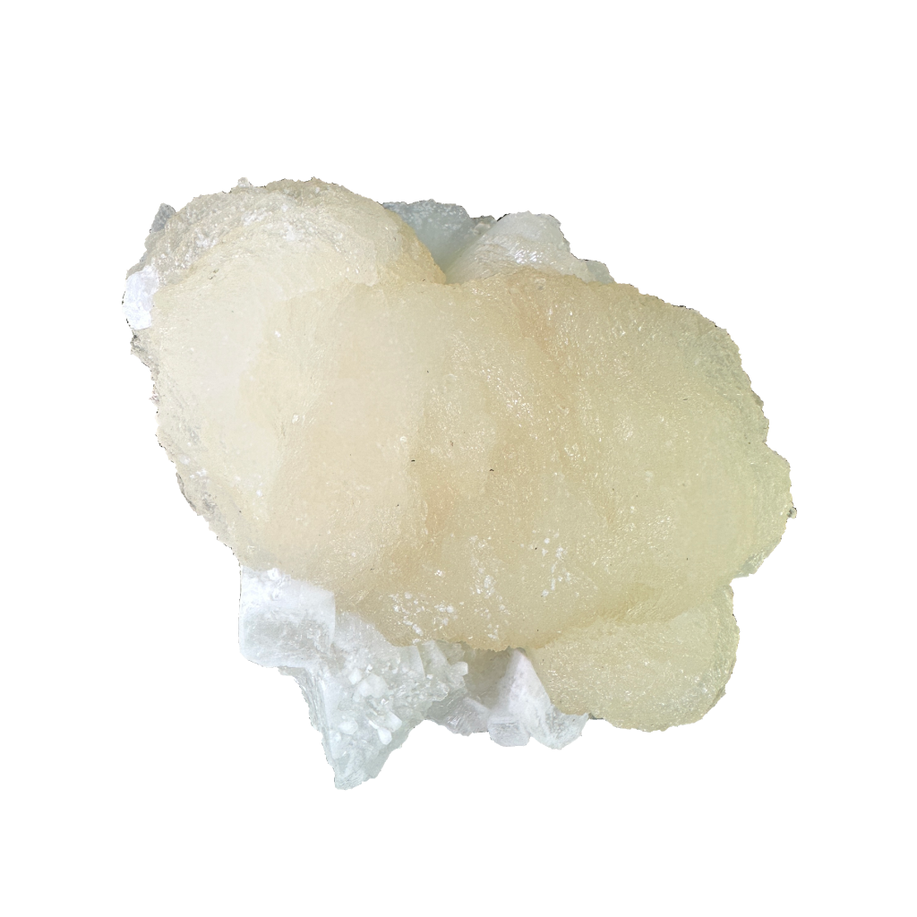 Stilbite on Apophyllite