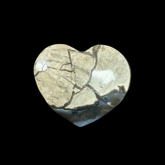 Septarian Agate Heart