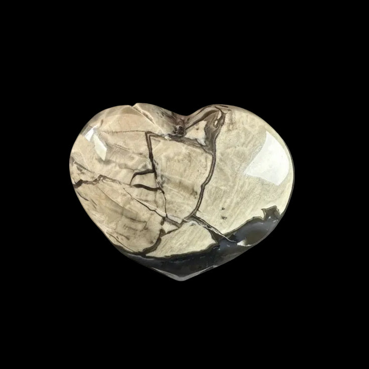Septarian Agate Heart