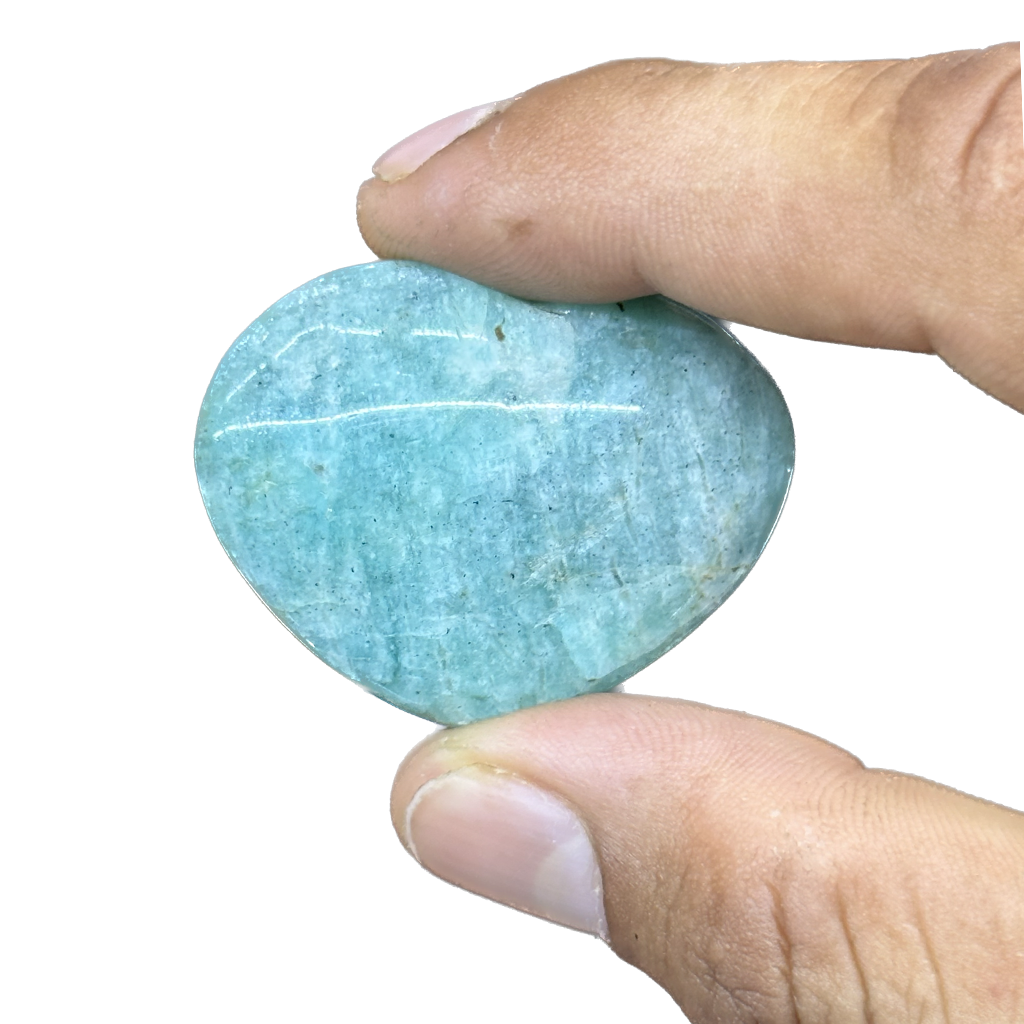 Amazonite Heart