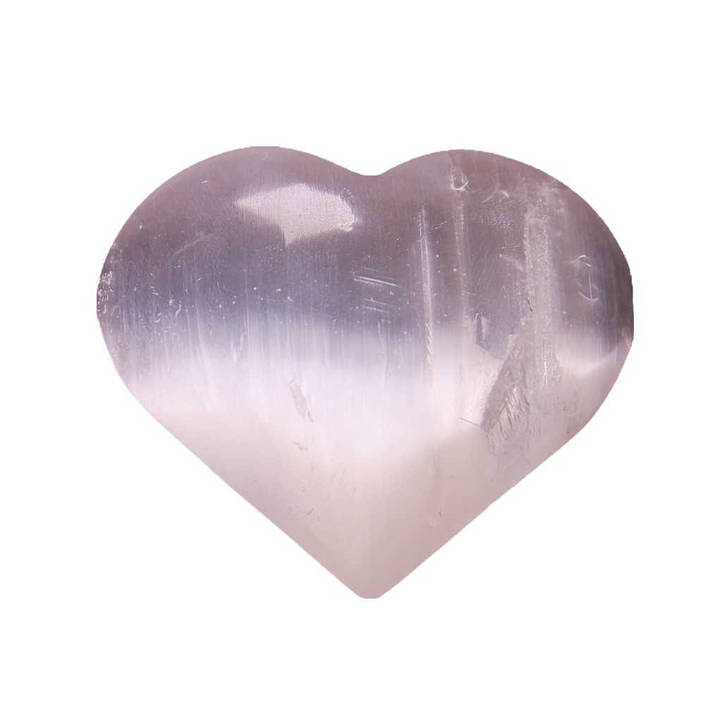 Selenite Heart