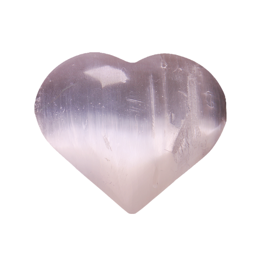 Selenite Heart