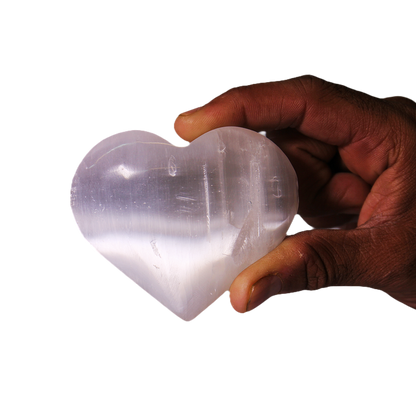 Selenite Heart
