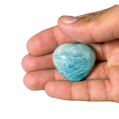 Amazonite Heart