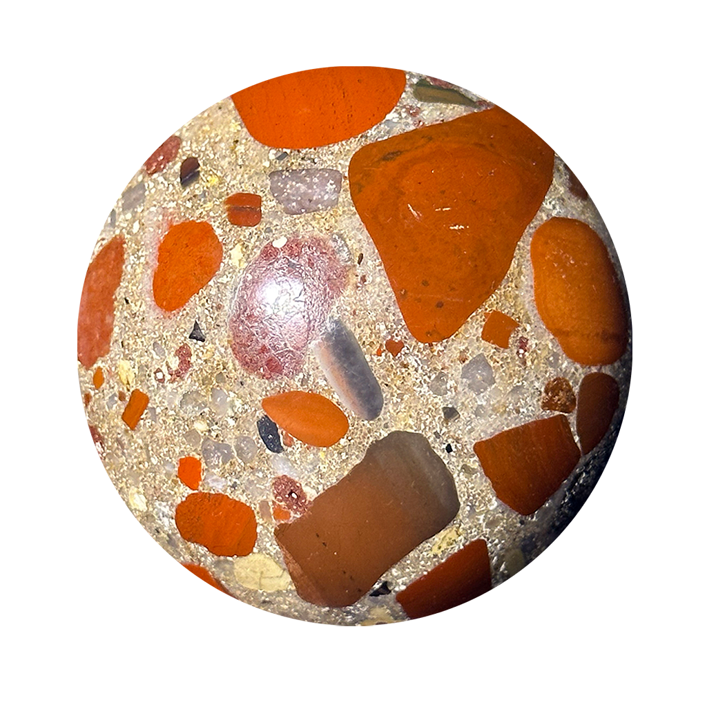 Conglomerate Jasper Sphere