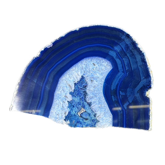 Dyed Agate Plate